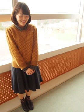nokkaさん（レディース・152cm）の秋コーディネート