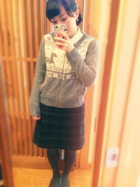 nokkaさん（レディース・152cm）の冬コーディネート