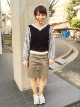 nokkaさん（レディース・152cm）の春コーディネート