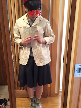nokkaさん（レディース・152cm）の秋コーディネート