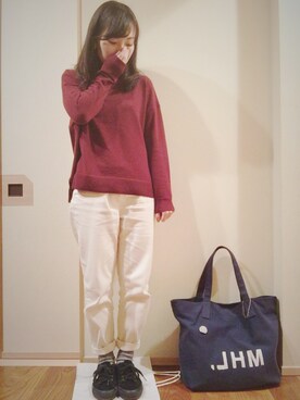 nokkaさん（レディース・152cm）の冬コーディネート