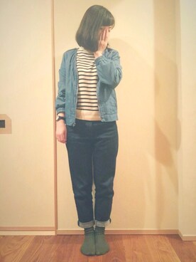 nokkaさん（レディース・152cm）の春コーディネート