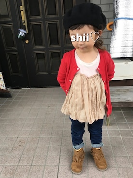 しー♡なー♡はー♡さん(キッズ・100cm)の秋コーディネート