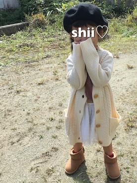 しー♡なー♡はー♡さん（キッズ・100cm）の秋コーディネート