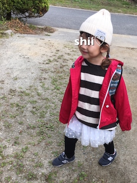 しー♡なー♡はー♡さん（キッズ・100cm）の秋コーディネート