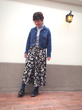 「カシミヤタッチ」｜natsumiさん（レディース・164cm）の冬コーディネート