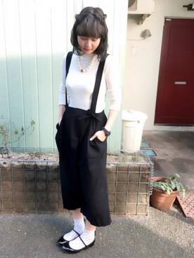 「Dot＆Stripes CHILD　WOMAN」｜yumaさん（レディース・165cm）の冬コーディネート