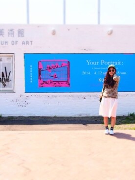 mahさん（レディース・156cm）の夏コーディネート