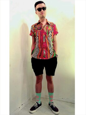 「ing（イング）のアイテム」を使った、Paak Chanさん（メンズ・173cm）の秋コーディネート