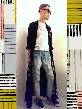「アイテム（その他アウター）」を使った、Paak Chanさん（メンズ・173cm・30代）の秋コーディネート
