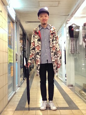 「アイテム（その他アウター）」を使った、Paak Chanさん（メンズ・173cm・30代）の秋コーディネート