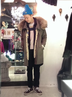 「menswear」｜Paak Chanさん（メンズ・173cm）の冬コーディネート