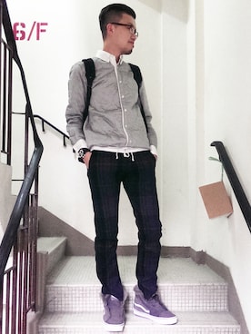 「menswear」｜Paak Chanさん（メンズ・173cm）の冬コーディネート