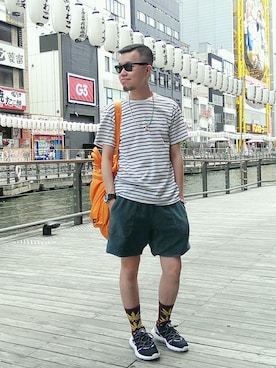「Limited Edition」｜Paak Chanさん（メンズ・173cm）の夏コーディネート