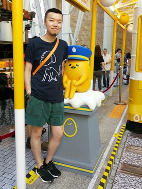 「ultra boost J&D」｜Paak Chanさん（メンズ・173cm）の夏コーディネート