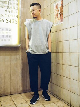 「Wagamamaplayground」｜Paak Chanさん（メンズ・172cm）の夏コーディネート