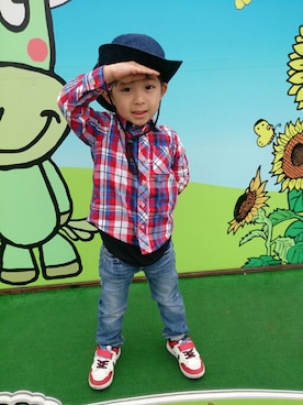 るいさん（キッズ・100cm）の春コーディネート