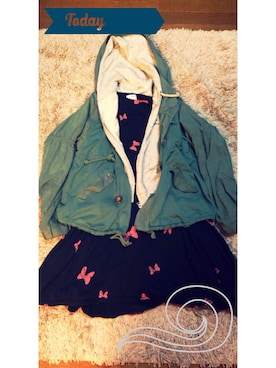 「And A（アンドエー）のアイテム（ワンピース/ドレス）」を使った、LaLaさん（レディース・155cm）の春コーディネート