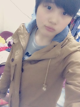 「5（ファイブ）のアイテム（その他トップス）」を使った、老皮Tingさん（レディース・164cm）の秋コーディネート