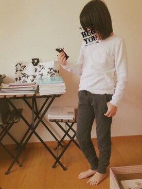 「アイテム（おもちゃ、ブラック系）」を使った、marikoさん（レディース・162cm）の冬コーディネート