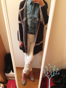 「A La mode Marche（アラモードマルシェ）のアイテム」を使った、marikoさん（レディース・162cm）の冬コーディネート