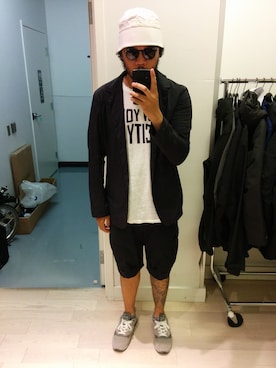 「ARC'TERYX（アークテリクス）のアイテム（テーラードジャケット）」を使った、jpさん（メンズ・180cm）の秋コーディネート