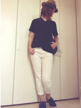 「ランニング」｜mi-hanaさん（レディース・162cm・30代）の夏コーディネート