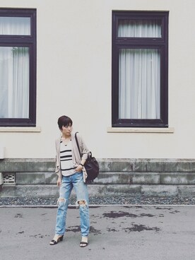 「Discoat」｜さやねぇさん（レディース・168cm）の春コーディネート