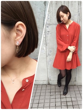 TAKE-UP_STAFFさん（レディース・158cm）の秋コーディネート