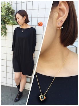 「TAKE-UP（テイクアップ）のアイテム」を使った、TAKE-UP_STAFFさん（レディース・158cm）の秋コーディネート