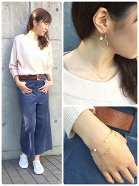 TAKE-UP_STAFFさん(レディース・158cm)の春コーディネート