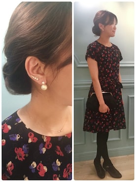 「TAKE-UP（テイクアップ）のアイテム」を使った、TAKE-UP_STAFFさん（レディース・158cm）の春コーディネート