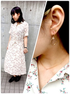 TAKE-UP_STAFFさん（レディース・161cm）の春コーディネート