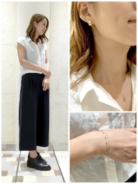 TAKE-UP_STAFFさん(レディース・162cm)の夏コーディネート