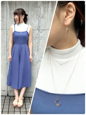 「ミッキー」｜TAKE-UP_STAFFさん（レディース・157cm）の夏コーディネート