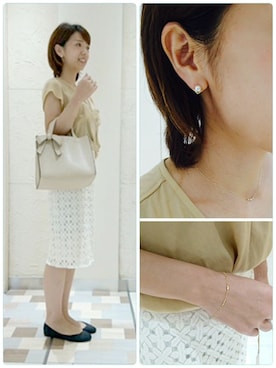 TAKE-UP_STAFFさん(レディース・159cm)の夏コーディネート