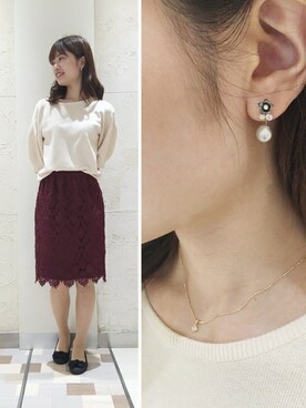 「TAKE-UP（テイクアップ）のアイテム」を使った、TAKE-UP_STAFFさん（レディース・158cm）の秋コーディネート