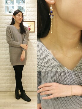 TAKE-UP_STAFFさん（レディース・165cm）の秋コーディネート