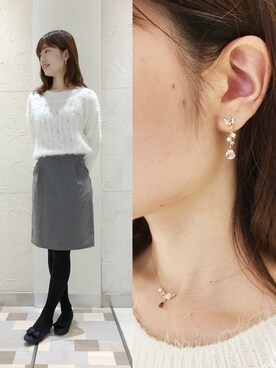 「TAKE-UP（テイクアップ）のアイテム」を使った、TAKE-UP_STAFFさん（レディース・158cm）の秋コーディネート