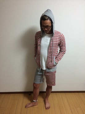 「ショートパンツ」｜tomofumi.kさん（メンズ・169cm）の夏コーディネート