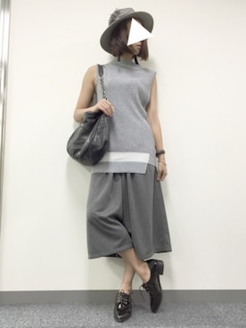 「J.FERRY（ジェイフェリー）のアイテム」を使った、MINAKOさん（レディース・165cm）の秋コーディネート