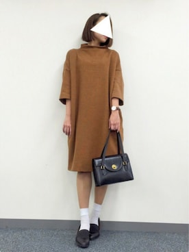 「J.FERRY（ジェイフェリー）のアイテム」を使った、MINAKOさん（レディース・165cm）の冬コーディネート