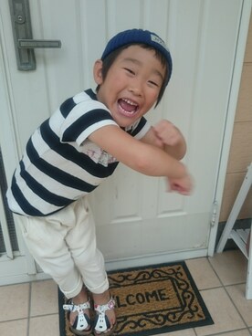 「DDのアイテム」を使った、とまとぴろこさん（キッズ・110cm）の夏コーディネート