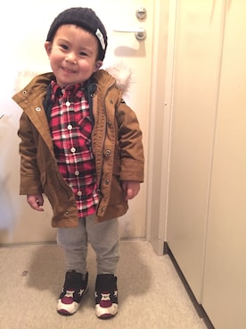 Naomi さん(キッズ・90cm)の春コーディネート