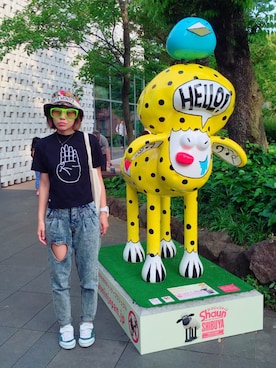 「Topper（トッパー）のアイテム」を使った、psadyさん（レディース・163cm）の春コーディネート