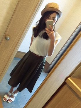 「INGRID（イングリッド）のアイテム」を使った、ちぃさん（レディース・150cm）の夏コーディネート