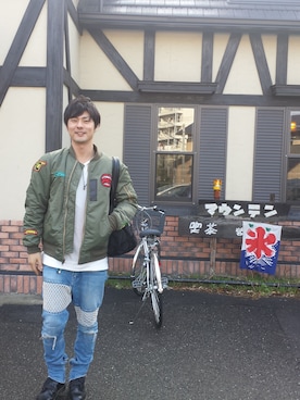 DARUさん(メンズ・176cm)の春コーディネート