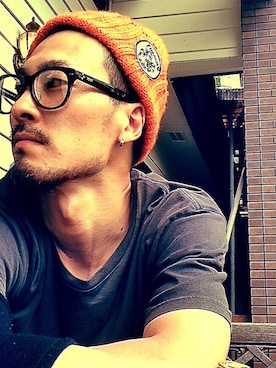 「タバコ」｜「アイテム（その他）」を使った、けいちさん（メンズ・174cm）の春コーディネート