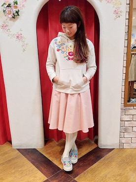 つぅちゃんさん（レディース・157cm）の春コーディネート