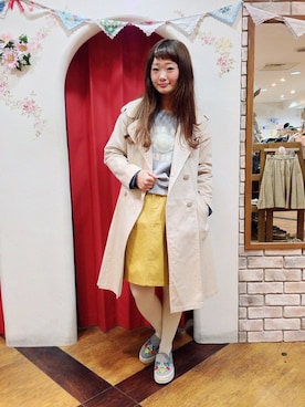 つぅちゃんさん（レディース・157cm）の春コーディネート